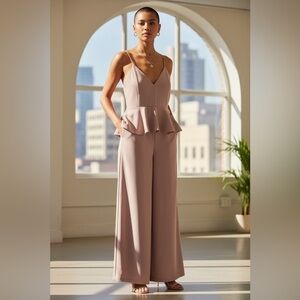 *** Brand New***Boohoo Chic Blush Jumpsuit